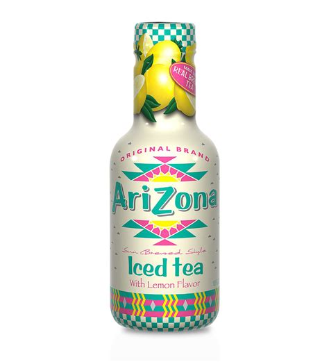tea ready to drink arizona iced tea with lemon flavor calorie calculator