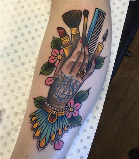 i love doing make up beauty inspired tattoos and would love to do more if you want something