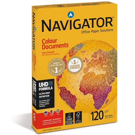 Navigator A4 120 Gsm High Quality Extra Smooth And Thick Bright White