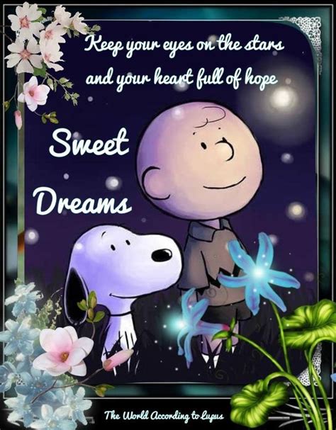 Snoopy Sweet Dreams Goodnight Quote Pictures Photos And Images For