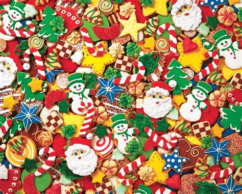 Cookie Cutouts 2000 Piece Jigsaw Puzzle Christmas Jigsaw Puzzles