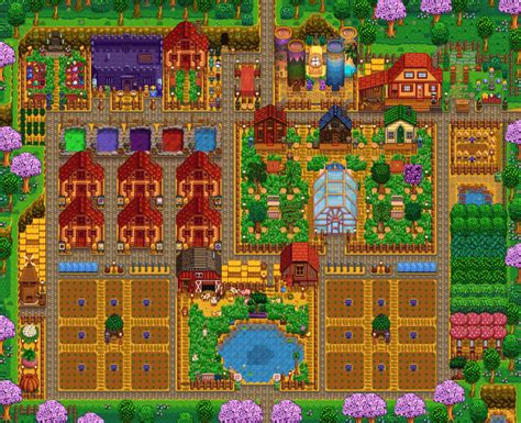 Stardew Valley Farm Layout Ideas Marrying Agriculture With Aesthetics