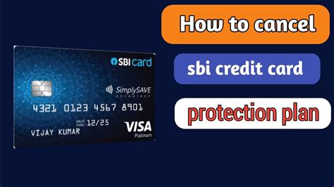 If you do not have this information, you will not be able to register the account at this time. How to cancel sbi credit card protection plan - YouTube