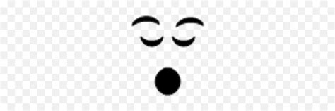 Roblox Face Yawn Yawn Roblox Emojiyawn Emoji Free Transparent