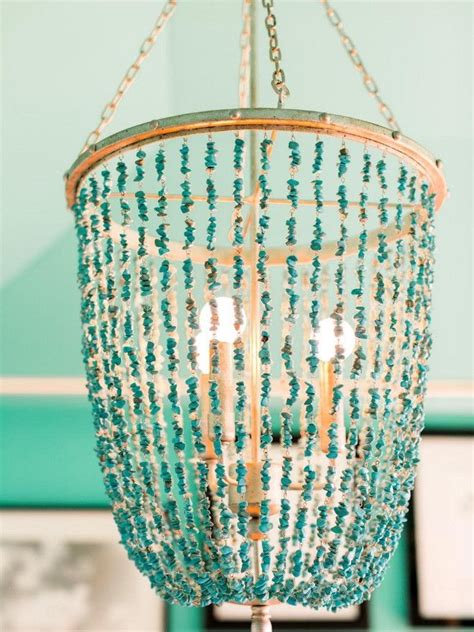 25 Ideas Of Turquoise Beaded Chandelier Light Fixtures Chandelier Ideas