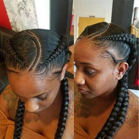 It's so nice to have, the hair is not in the way and it looks good. 25 Incredibly Nice Ghana Braids Hairstyles For All ...