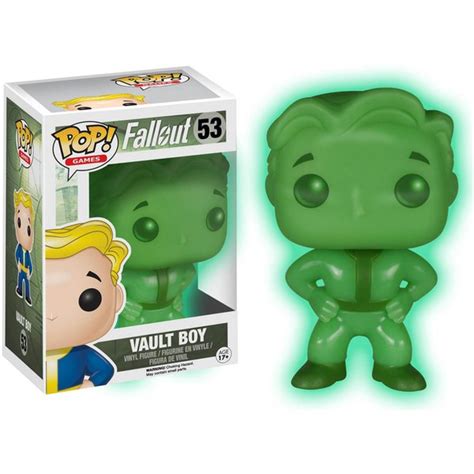 Fallout Vault Boy Glow In The Dark Limited Edition Pop Vinyl Figure