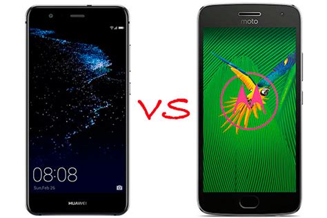 Comparativa Huawei P10 Lite Vs Moto G5 Plus