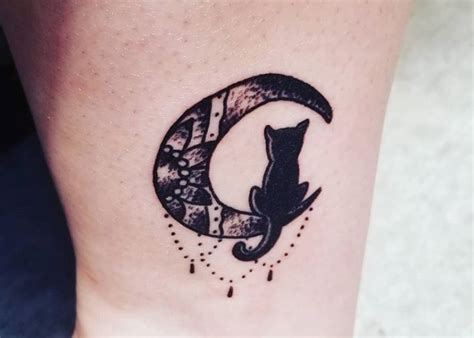 50 Best Black Cat Tattoo Designs Page 10 The Paws