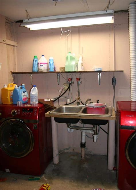 However, if your laundry room also happens to be in your. Basement Laundry Room Makeover - Homemade Ginger