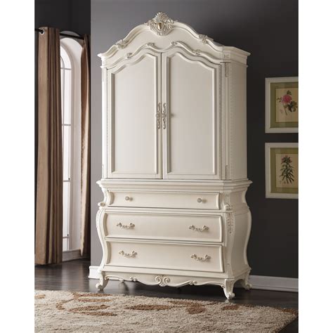 Your bathroom should be inspiring, functional and relaxing. Meridian Furniture USA Marquee Armoire & Reviews | Wayfair