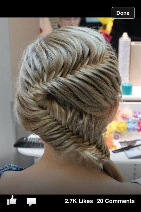 Medium to long hair requires a lot of attention. Cute way to put up ur hair