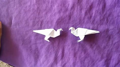 Learn To Install Papers Oragami The Dove Youtube
