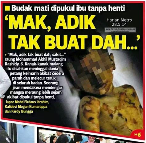 Kadar jenayah di malaysia kian meningkat tahun demi tahun. Penderaan: Bila akan berakhir