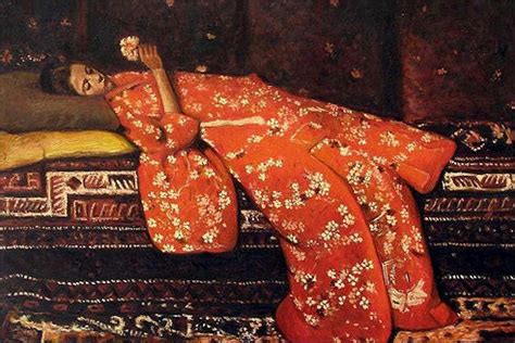 George Breitner Meisje In Rode Kimono