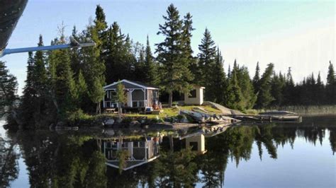 Lake anna state park has cabins, built around 2002, that resemble small residential houses, and they have fireplaces. Fly-In Canadian Fishing Trips | Pusher Lake