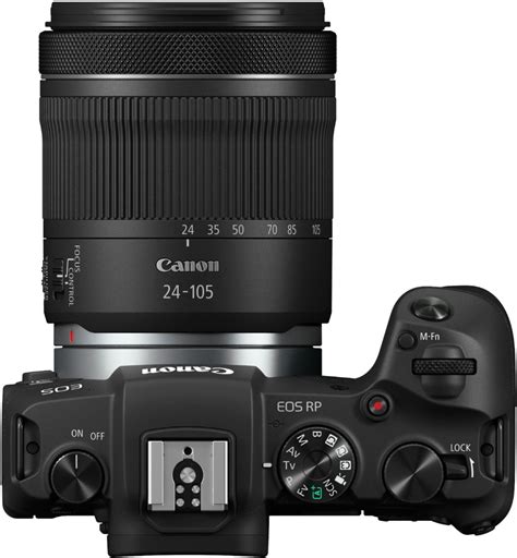 canon eos rp mirrorless camera with rf 24 105mm f 4 7 1 is stm lens 3380c132 best buy