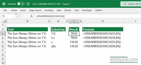 How To Find If A Cell Contains Specific Text In Excel Using Formula