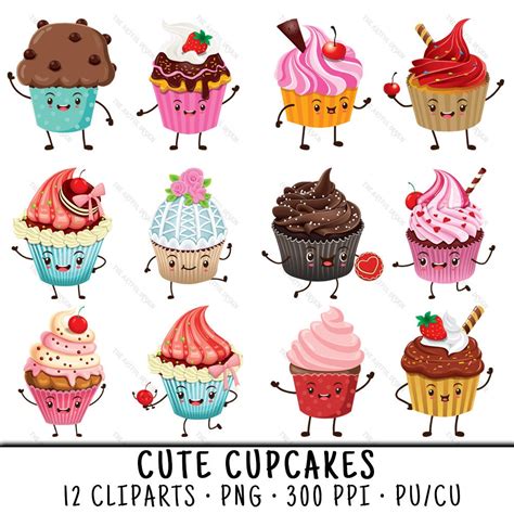 Cute Cupcake Clipart Cupcake Cute Clipart Clipart Cute