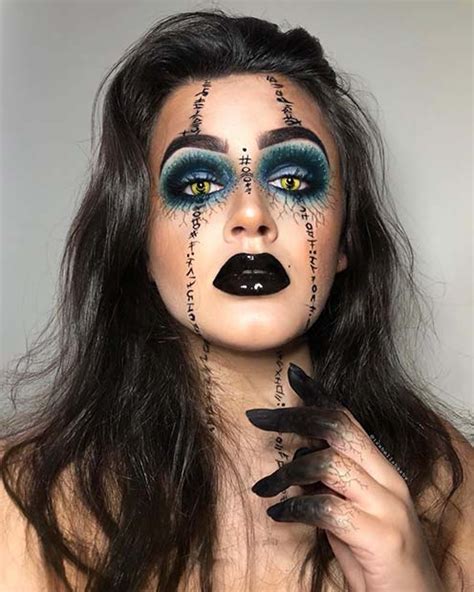 23 Best Witch Makeup Ideas For Halloween Stayglam Pretty Witch Makeup