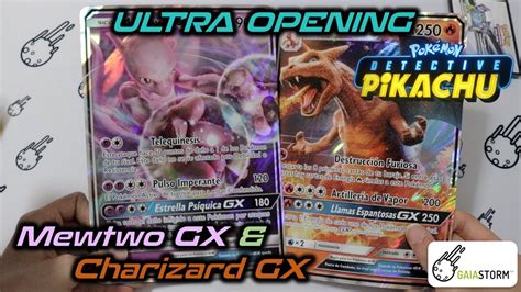 This attack does 50 damage to 1 of your opponent's pokémon. Opening Detective Pikachu ¡Mewtwo GX y Charizard GX ...