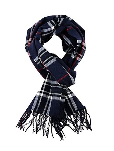 Sethroberts Classic Cashmere Feel Mens Winter Scarf In Rich Plaids