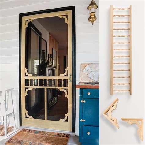 Frame is 1 x 2 1/2 aluminum with a wall thickness of.050. Vintage Screen-Door Charm on a Budget | Screens, Doors and 50th