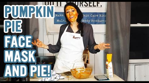 Homemade Pumpkin Face Maskand Pie Simplecaresteph Youtube