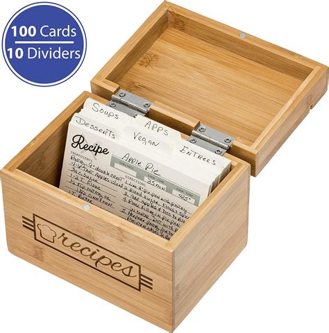 Recipe Box And Cards