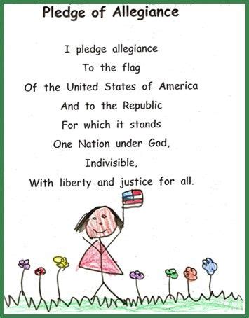 Pledge your allegiance and put it on video step two: Pledge of Allegiance | Kindergarten lessons, How to memorize things, Pledge of allegiance