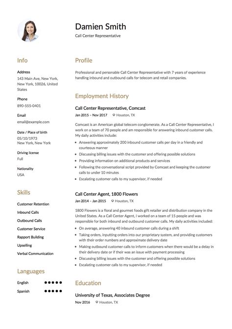 When you write your resume, it is vital that you get everything right, from the organization of the template to the details of your work experience. Resume Sample For Call Center Agent Philippines