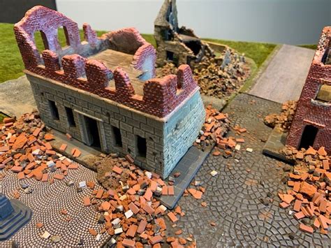 Hovels Ruined Buildings In 172 Scale Colonel Mustard