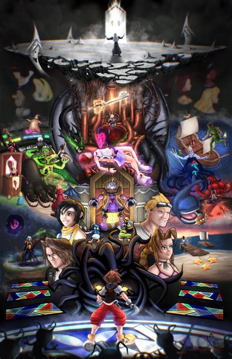 The Story Kingdom Hearts 1 By Arcanekeyblade5 On Deviantart