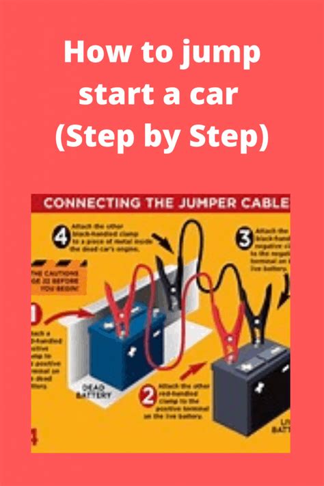 Sequence For Jump Starting A Car