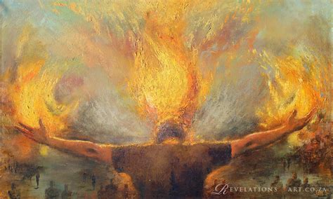 Holy Spirit Fire Revelations In Art