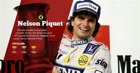 ˈnɛwsõ piˈke, born august 17, 1952), known as nelson piquet, is a brazilian former racing driver and businessman. Nelson Piquet , primeiro brasileiro tricampeão mundial de ...