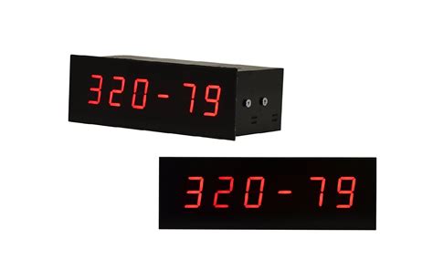 Mipan Numeric Panel Mount Led Displays Microsyst