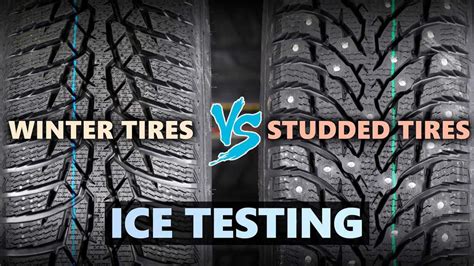 Heres The Difference Between Friction And Studded Winter Tyres