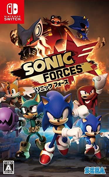 Sonic Forces Standard Edition Switch Japanese Version