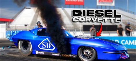 Diesel Corvettes With Billet Cummins Engines Turbo And Stance