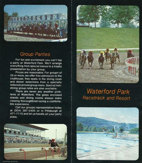 Waterford Park Thoroughbred Racetrack Newell West Virginia