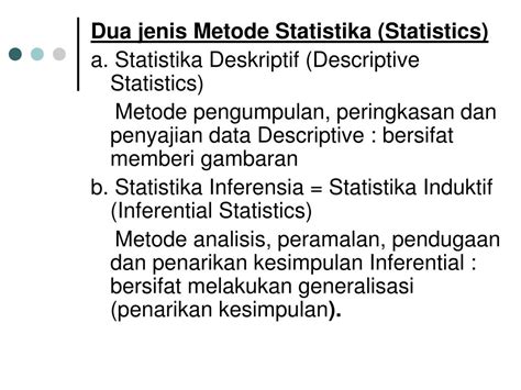 Ppt Statistika I Pengolahan Data Statistika Powerpoint Presentation