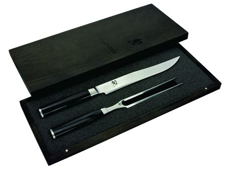 Kai Shun Classic 2 Piece Carving Knife Set Chefs Complements