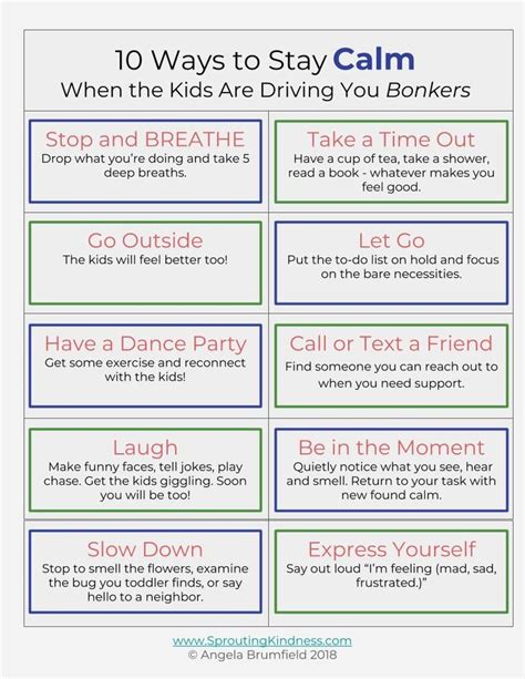 Kids Driving You Bonkers Stay Calm With These 10 Easy Strategies