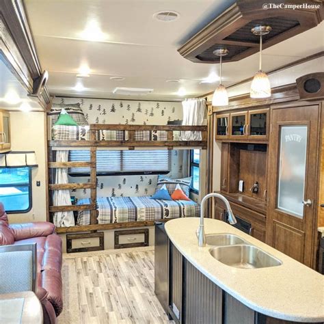 15 Rvs With Custom Built Bunk Beds Added Rv Inspiration