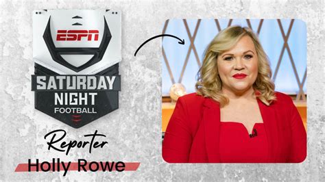 Espns Holly Rowe To Join Commentary Team For Abcs Saturday Night