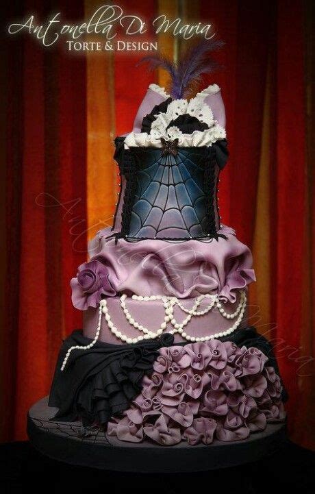 Very Nice Burlesque Cake Halloween Cakes Gothic Wedding Cake