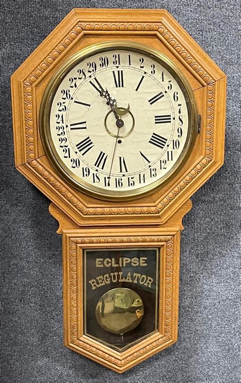 Lot Antique C 1890 Wm Gilbert Eclipse Schoolhouse Calendar