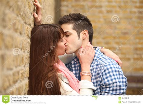 Passionate Stock Image Image Of Kiss Beauty Caucasian 65998549