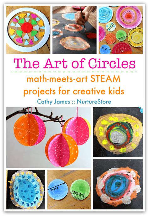 The Art Of Circles Math And Art Lessons Workshop Math Art Math
